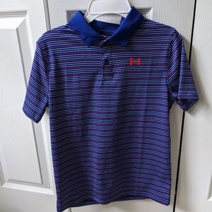Under Armour Boys performance polo, size Medium
